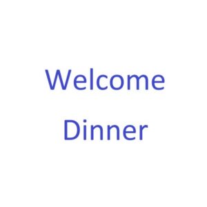 Welcome dinner